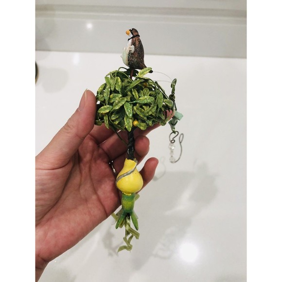 Krinkles Patience Brewster Partridge in a Pear Tree Ornament Dept 56 12 Days - Picture 2 of 9